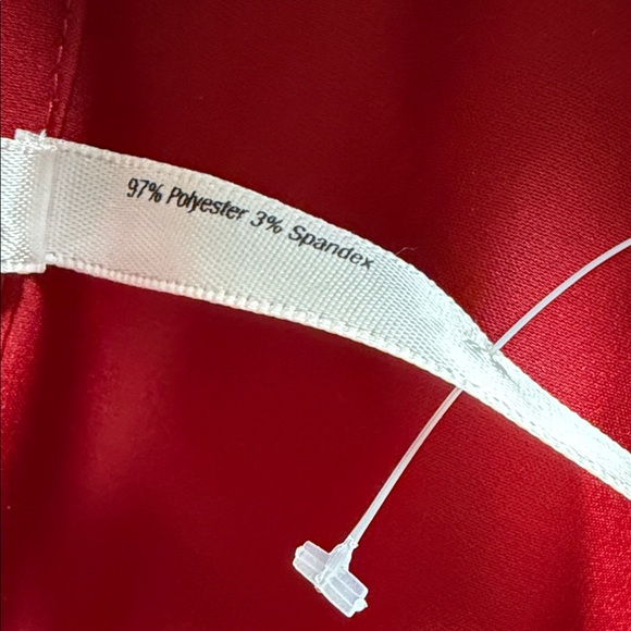 Soma Red Button-Down Pajama Shirt - Picture 6 of 6